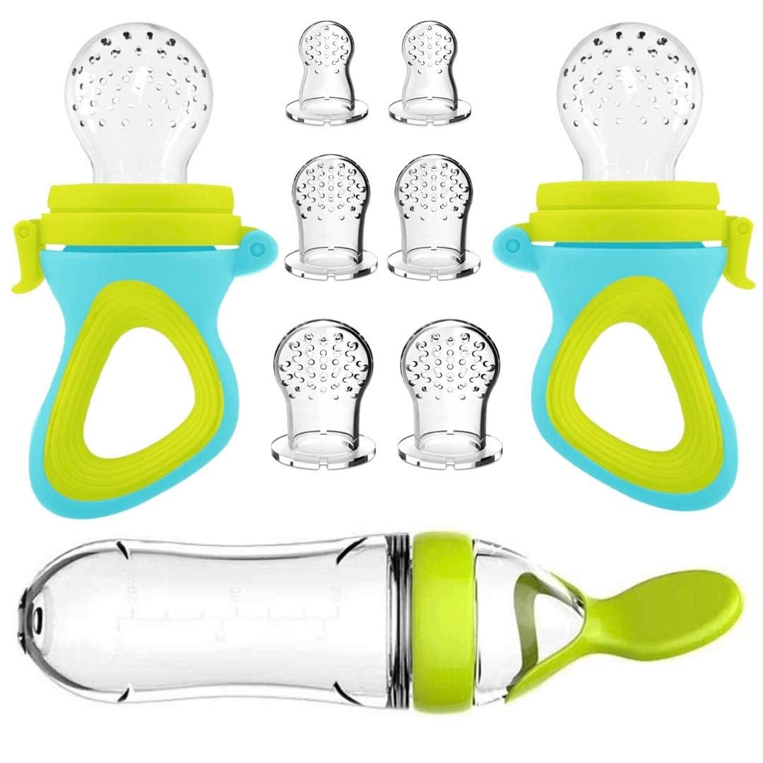 Baby Food Utensil - Sıkma Biberon Bardak Silikon Yenidoğan Bebek