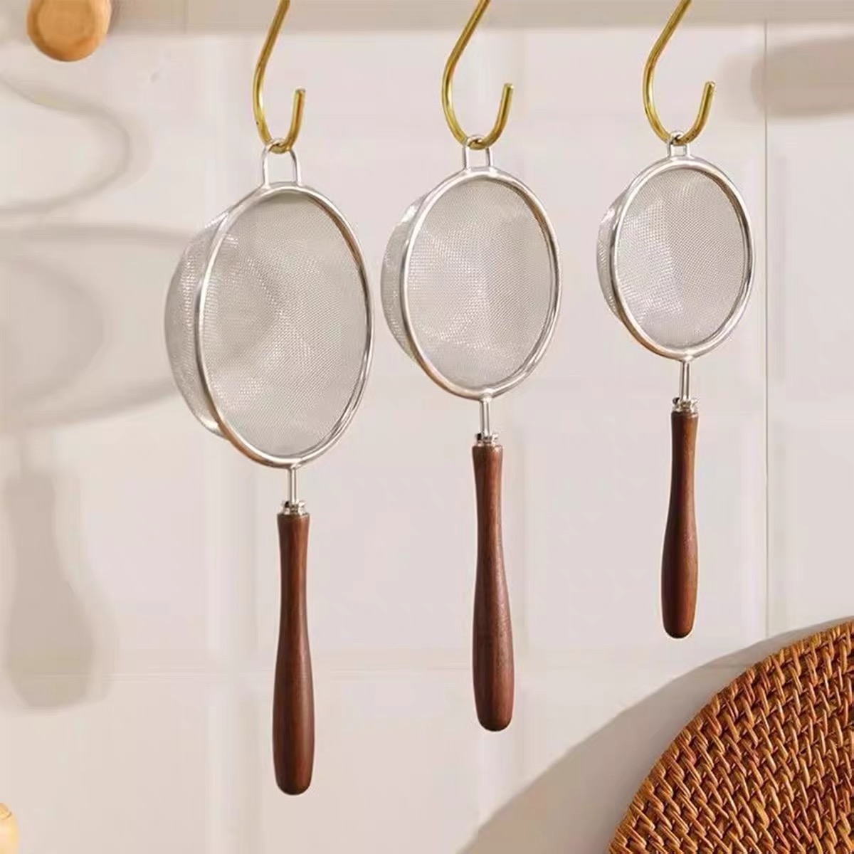 Baby Food Strainer - Paslanmaz Çelik Süzgeç, Soya Sütü ve