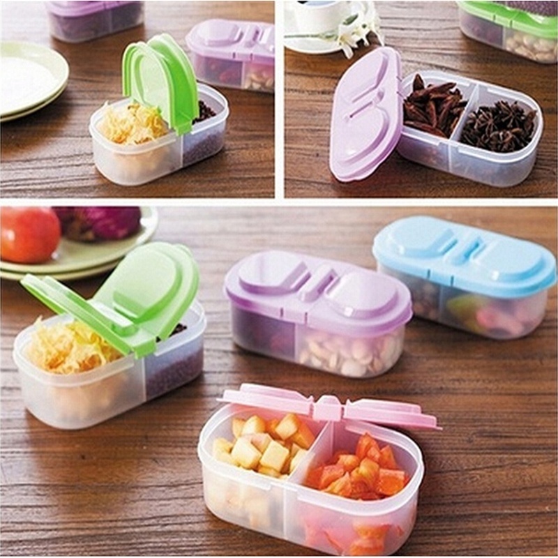 Baby Food Container - Taşınabilir plastik koruyucu kılıf konteyner gezisi