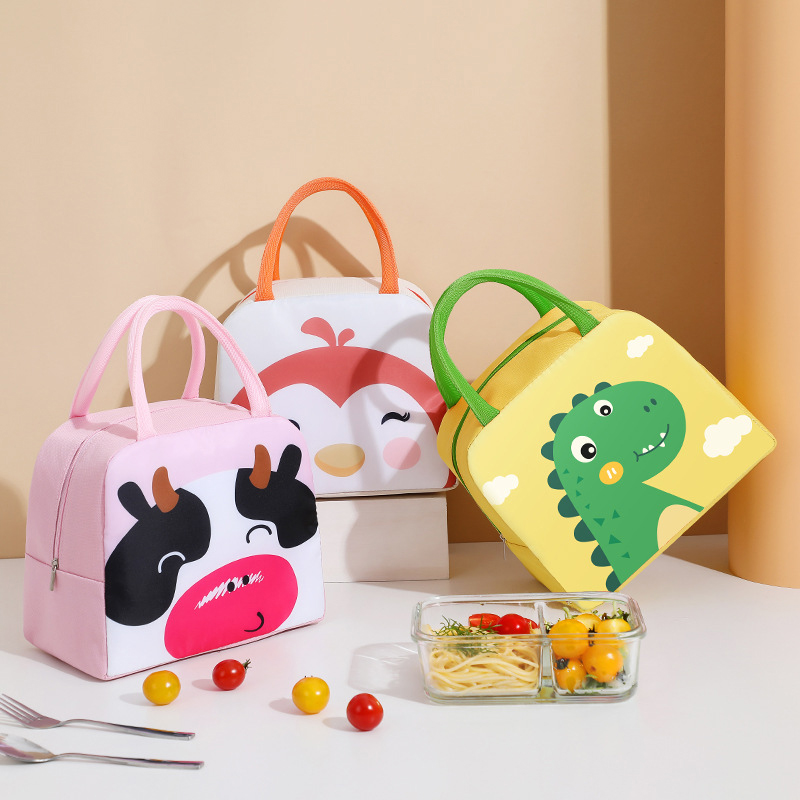 Baby Food Container - Karikatür çocuklar için sevimli öğle yemeği