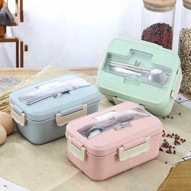 Baby Food Container - Mikrodalga ile yemek kabı buğday samanı