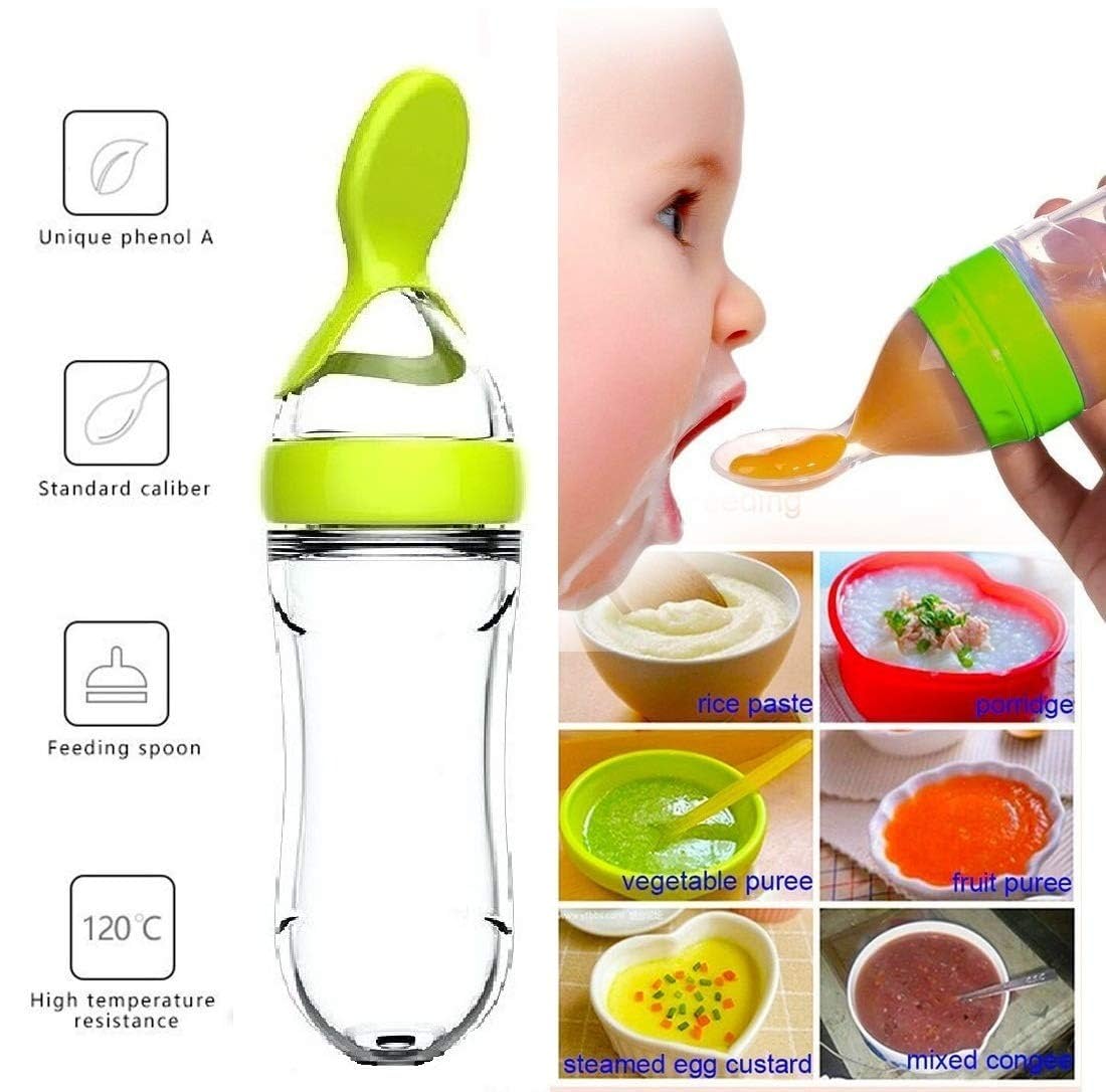 Sıkma Biberon Bardak Silikon Y - Baby Food Utensil incelemesi ve fiyatı