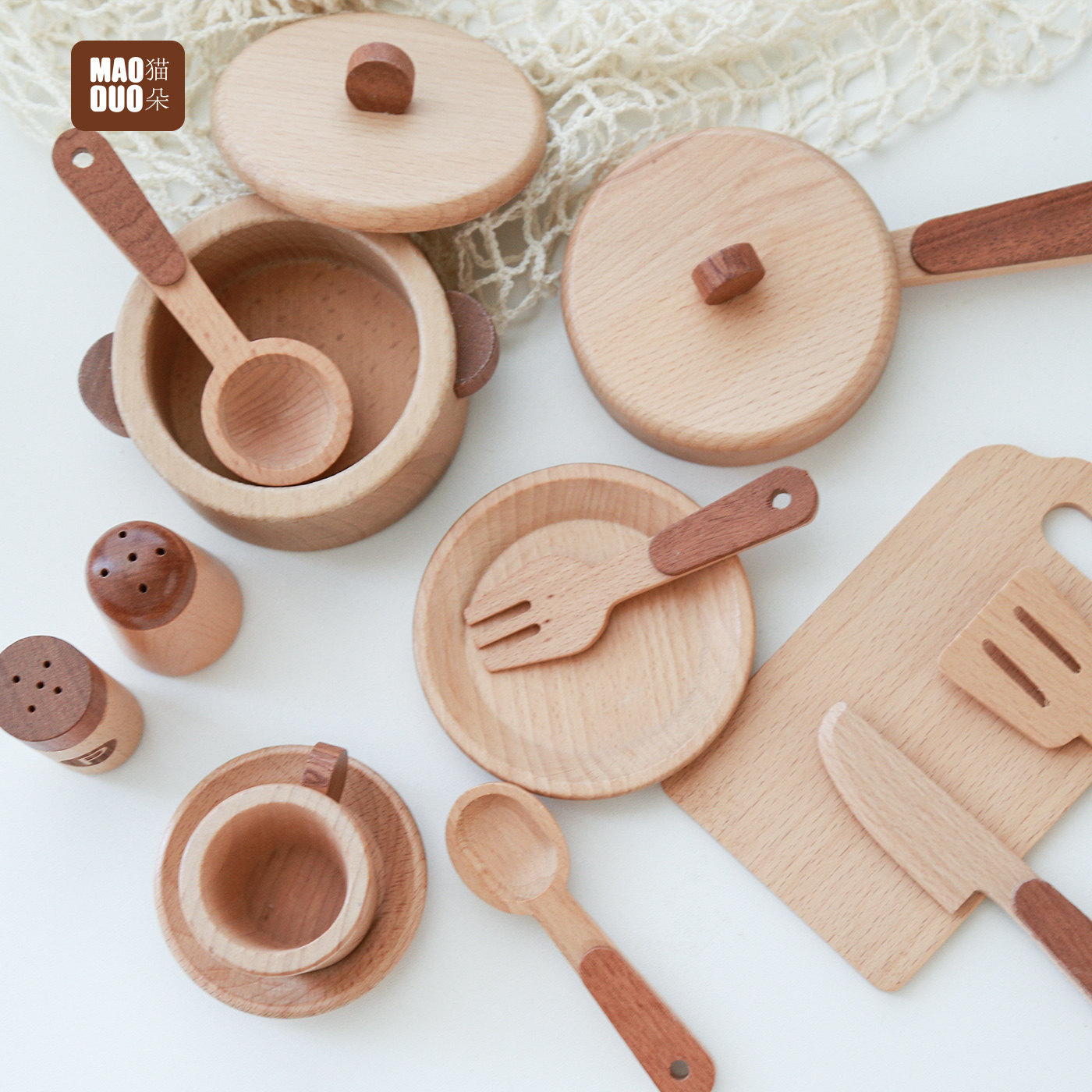 Maoduo Oyuncaklar Kayın Ahşap  - Baby Food Utensil incelemesi ve fiyatı
