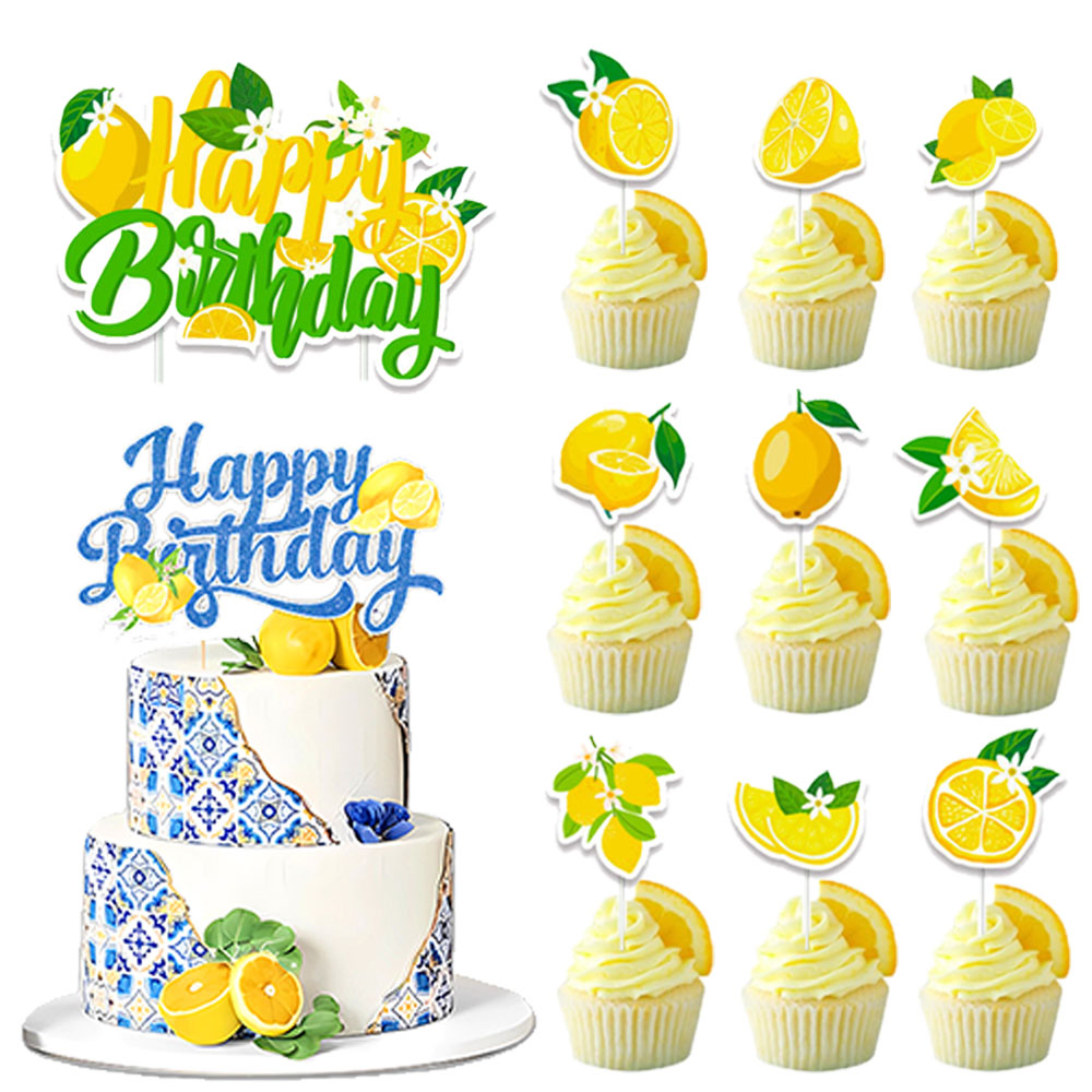 Limon Cupcake Toppers Yaz Sevi - Baby Food Ideas incelemesi ve fiyatı