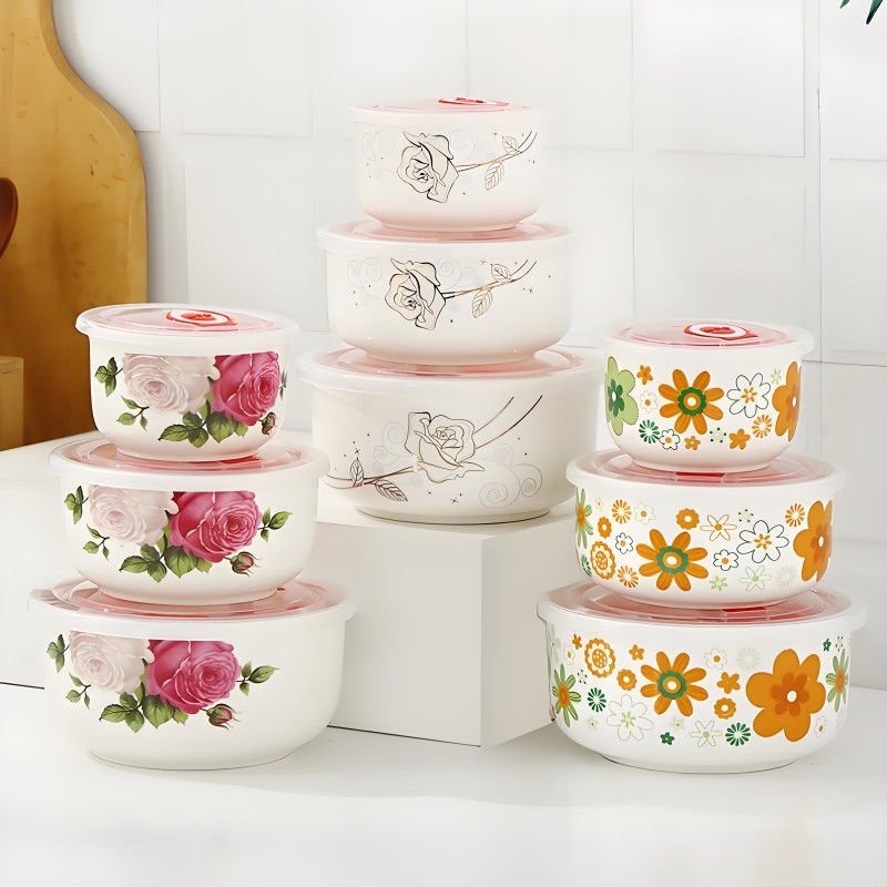 Üç parçalı set, ince kemik çin - Baby Food Container incelemesi ve fiyatı