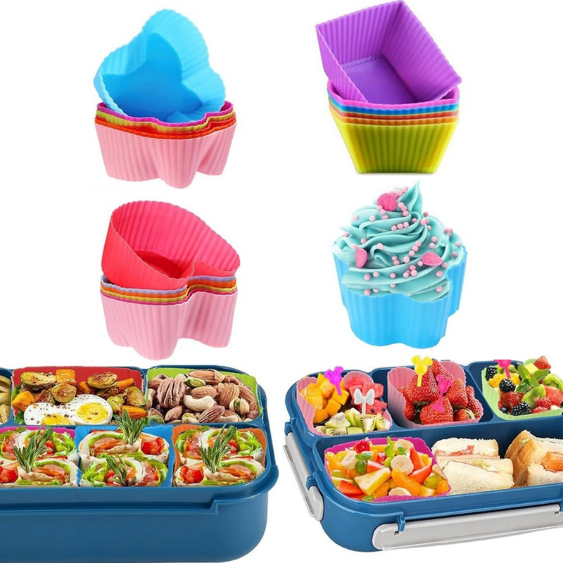 8 adet silikon öğle yemeği kut - Baby Food Container incelemesi ve fiyatı