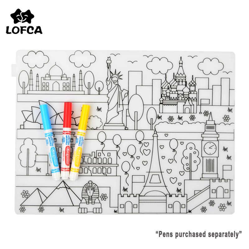 Silikon bebek Placemat 1 adet  - Baby Food Dinner incelemesi ve fiyatı