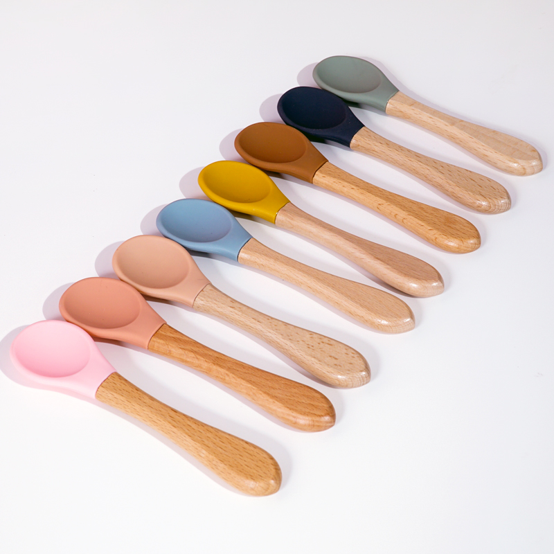 Besleme Ahşap Saplı Silikon Ka - Baby Food Utensil incelemesi ve fiyatı