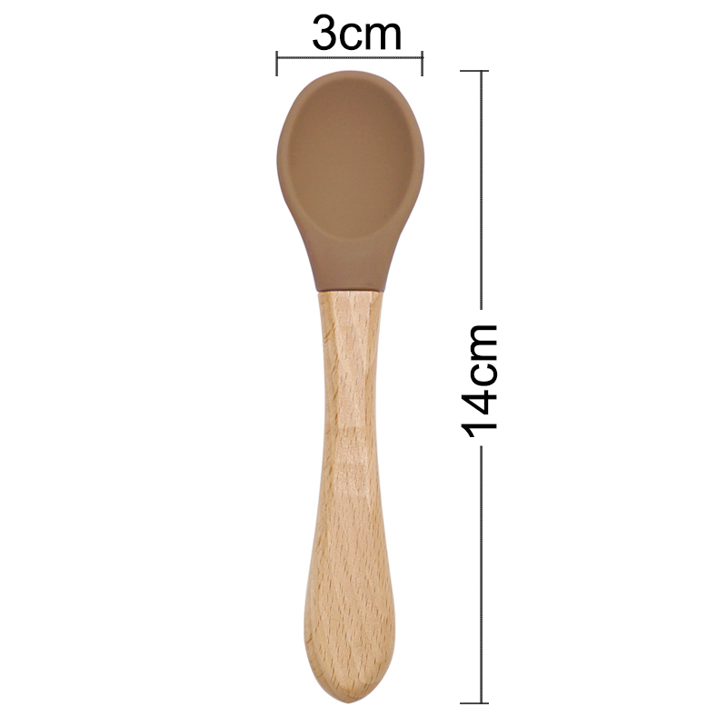 Besleme Ahşap Saplı Silikon Ka - Baby Food Utensil incelemesi ve fiyatı