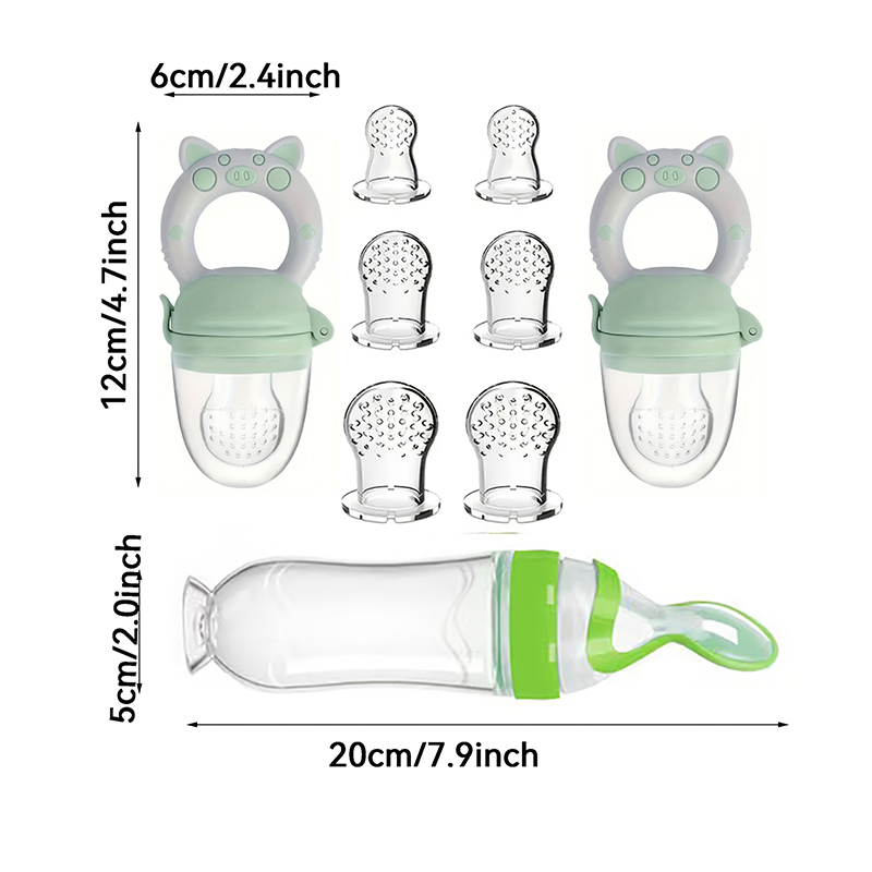 9 adet Biberon: 1 Silikon Bibe - Baby Food Utensil incelemesi ve fiyatı