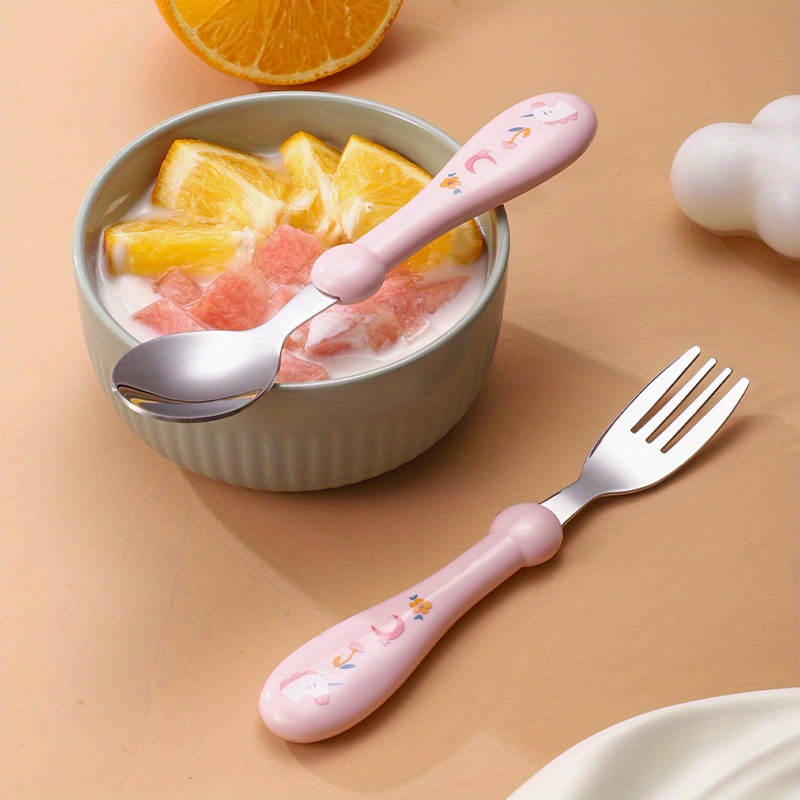 2'li Paslanmaz Çelik Çocuk Çat - Weaning Spoon Set incelemesi ve fiyatı